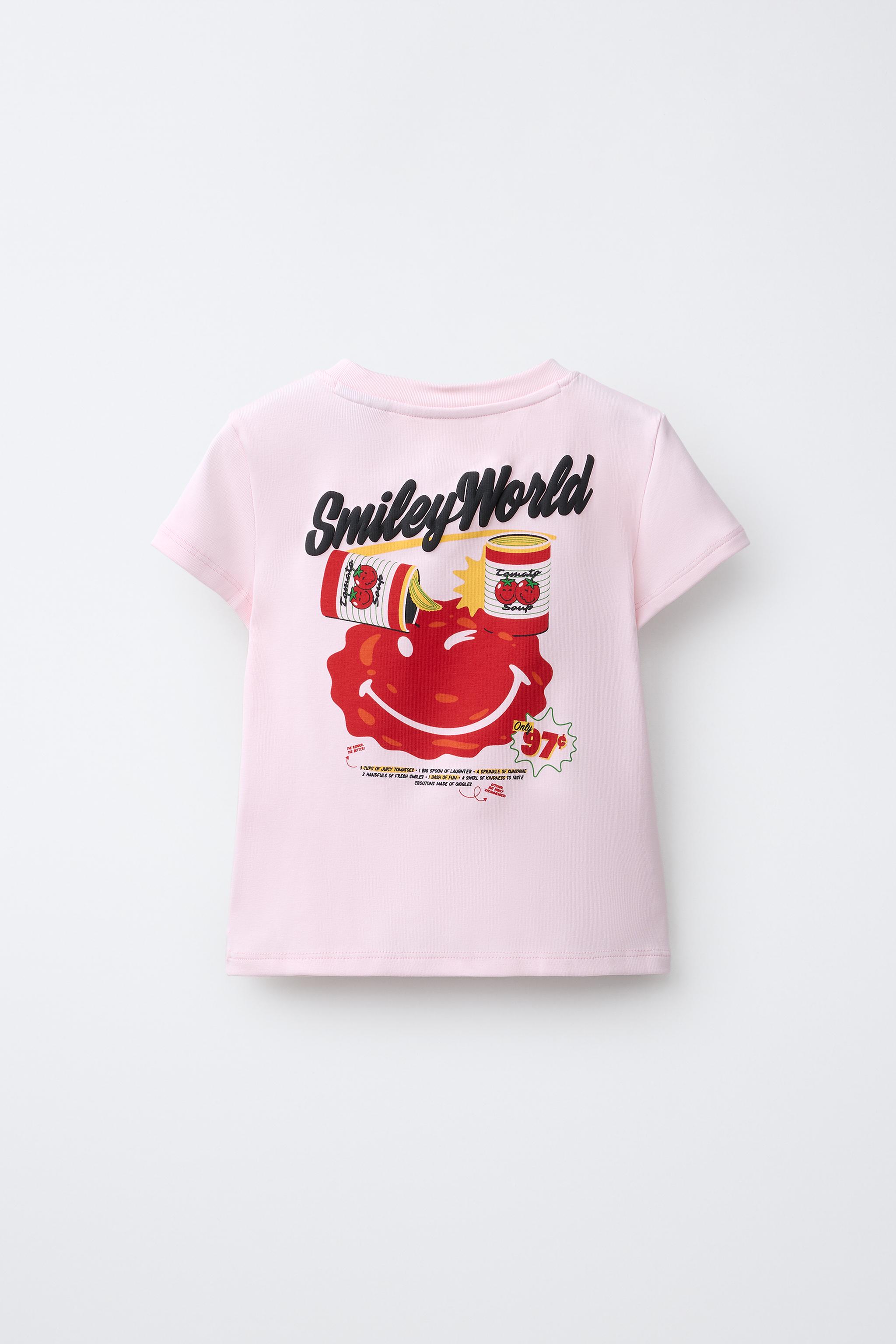 T-SHIRT IMPRIMÉ TOMATE SMILEYWORLD ®